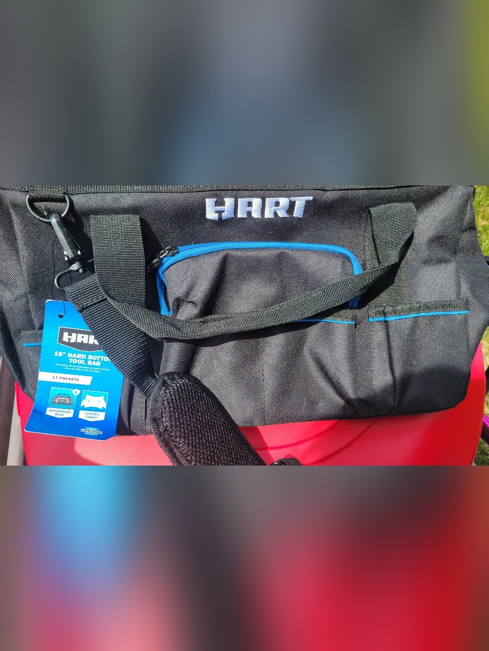 Brand New Hard Bottom Tool Bag
